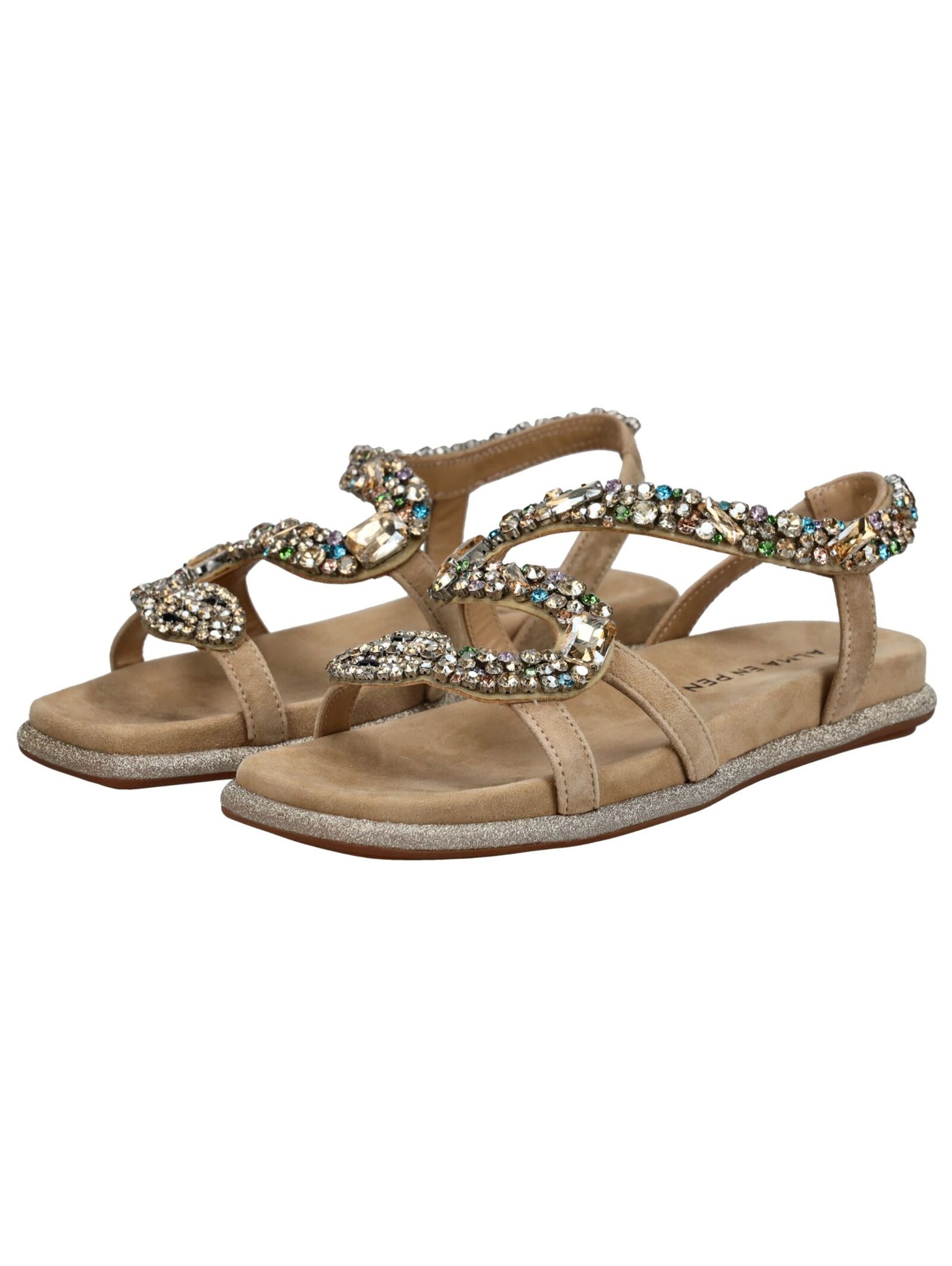 Sandales à lanières Alma En Pena en beige