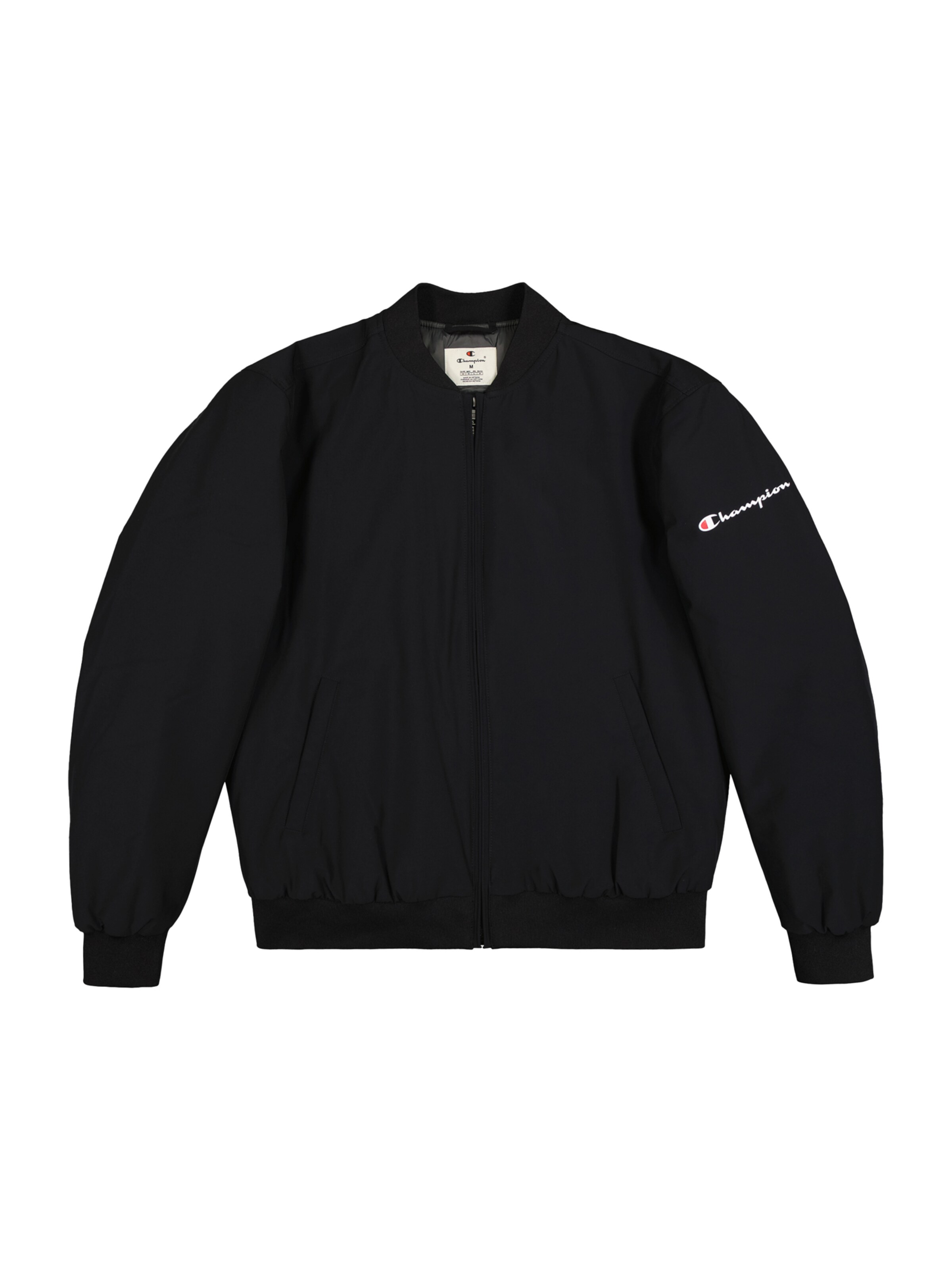 Champion Authentic Athletic Apparel Overgangsjakke i sort: forside