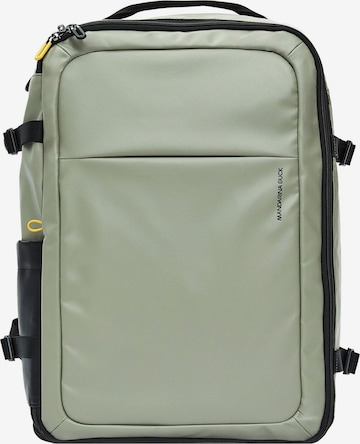 Zaino di MANDARINA DUCK in verde: frontale