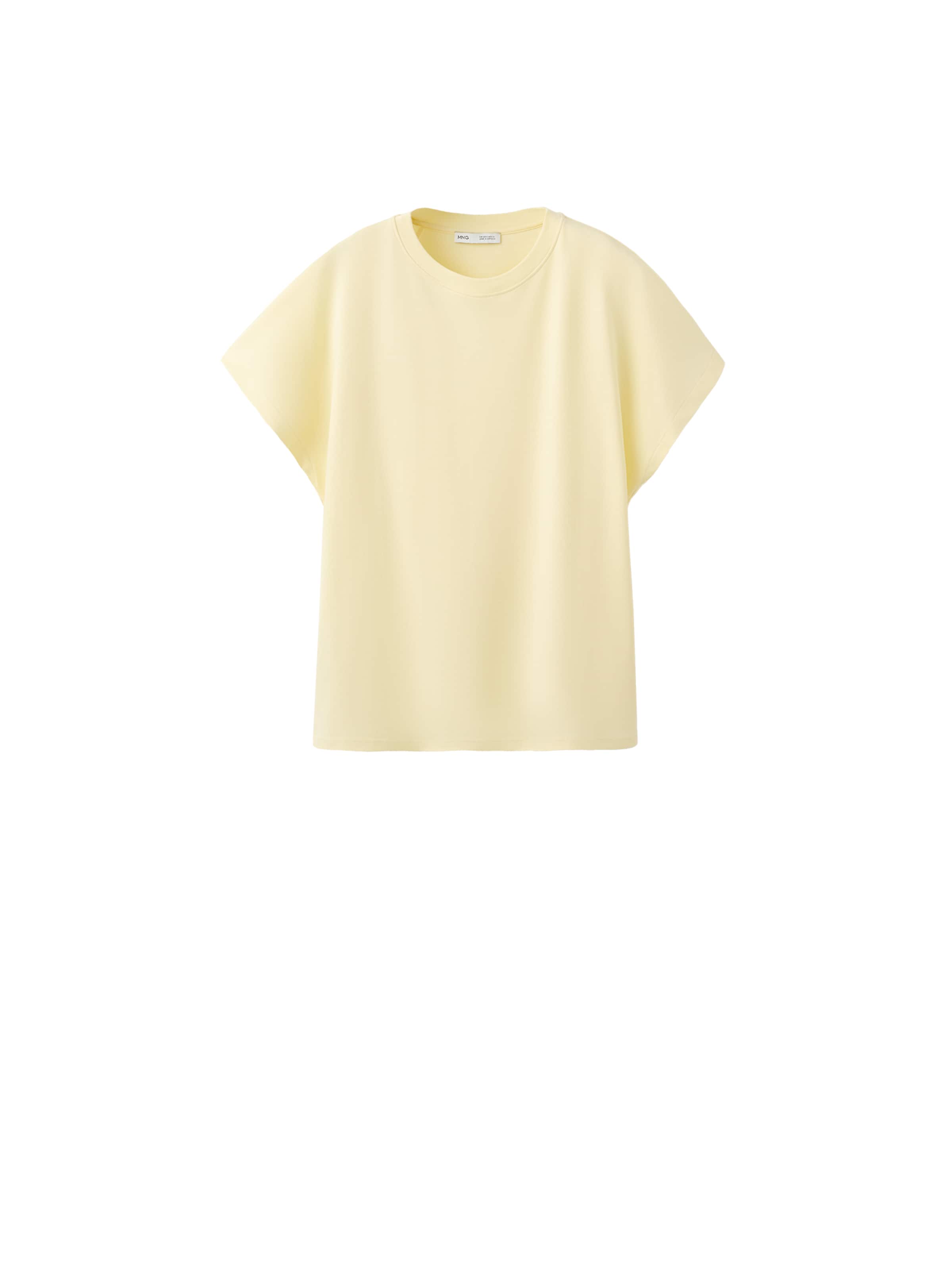 MANGO T-Shirt 'SEVILLA' in Gelb: Vorderseite