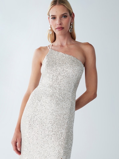 Abito da sera 'Boston' BWLDR di colore stucco / argento, Visualizzazione prodotti
