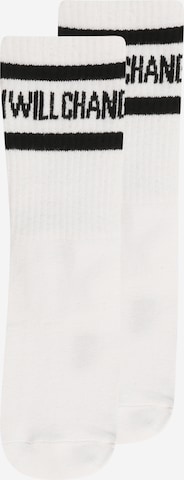 SOMETIME SOON Socks in White: front