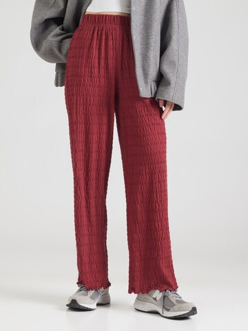 Regular Pantalon 'ONLGAILA' ONLY en rouge : devant