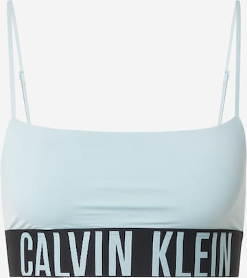Soutien-gorge 'Intense Power' Calvin Klein Underwear en bleu : devant