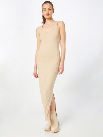 Calvin Klein regular Φόρεμα σε μπεζ: μπροστά