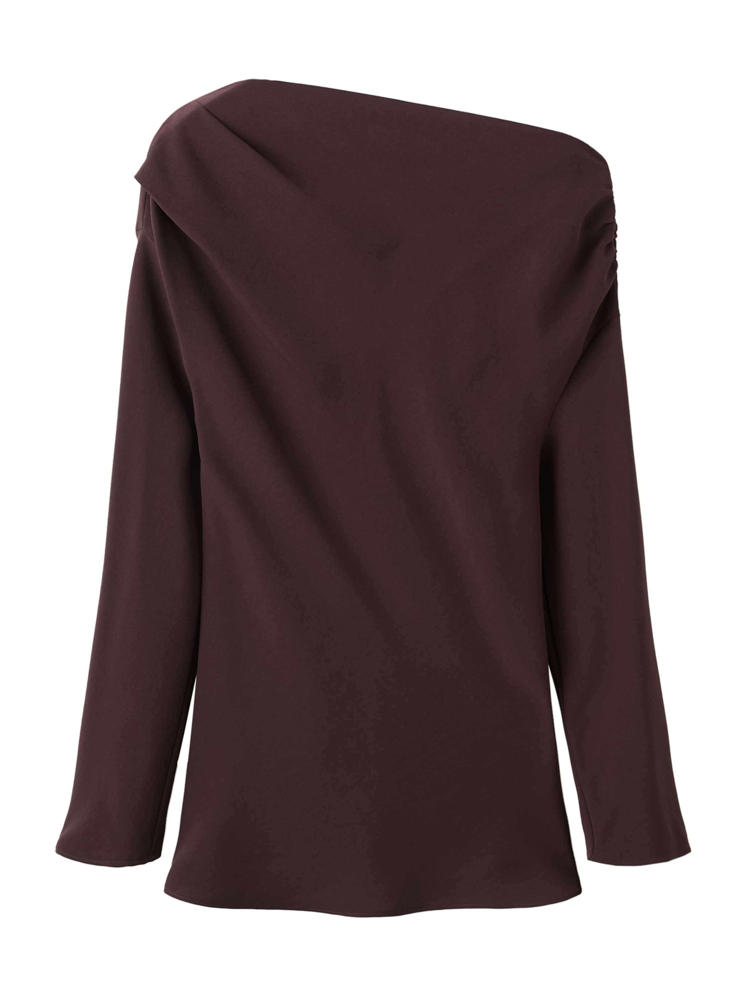 MANGO Bluse 'URUS' in Braun: Vorderseite