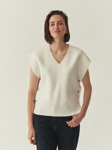 TATUUM Γιλέκο 'Kama' σε λευκό: μπροστά