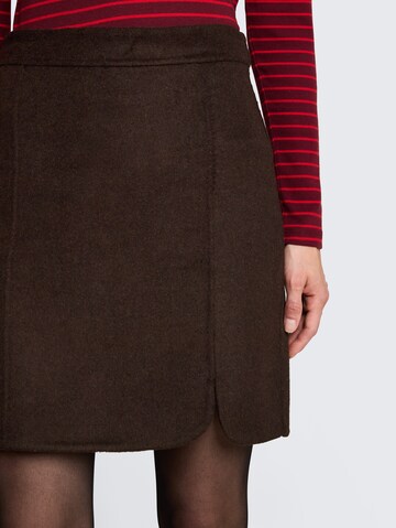 TOM TAILOR Rok in Bruin