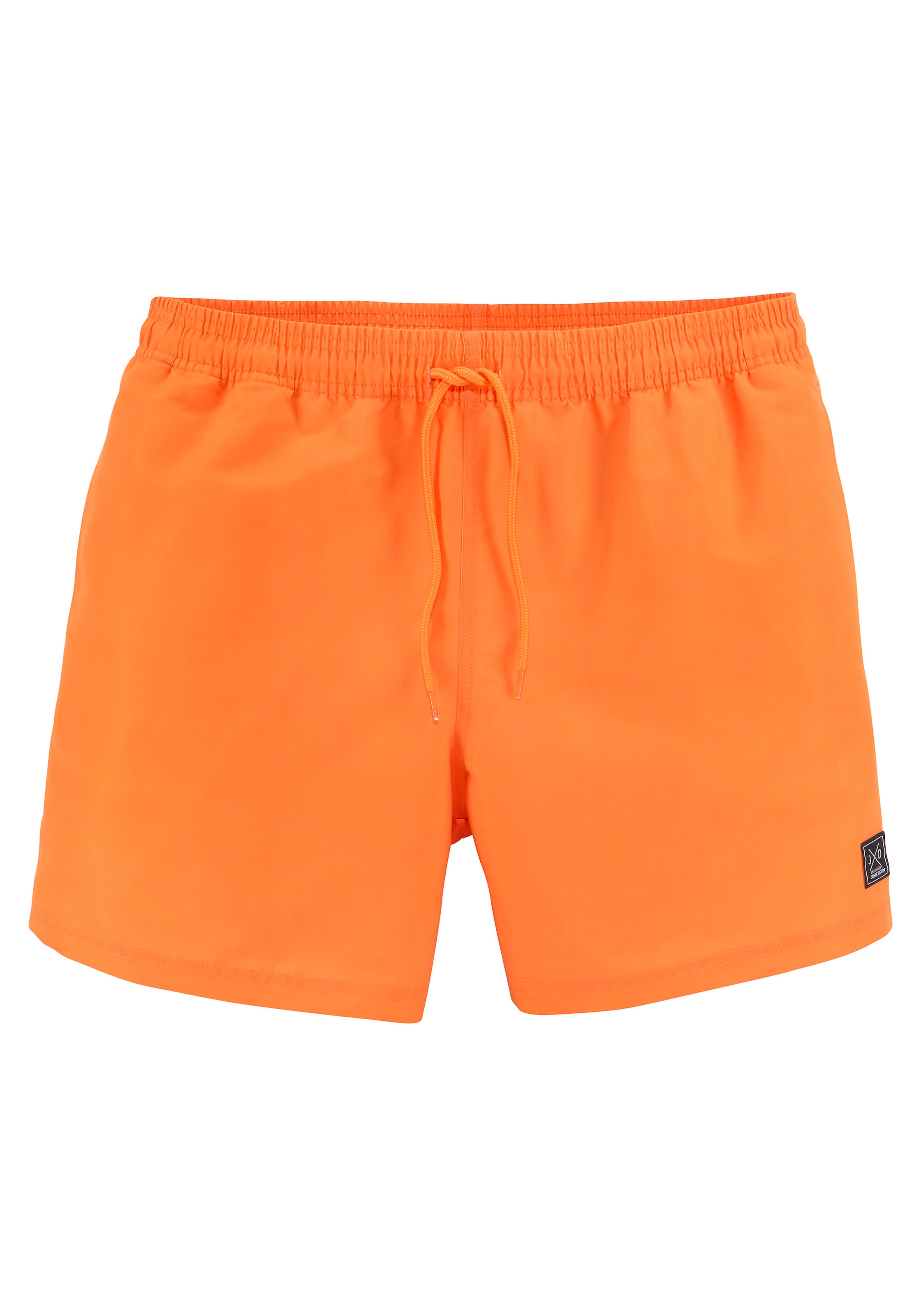 JOHN DEVIN Board Shorts in Orange: front