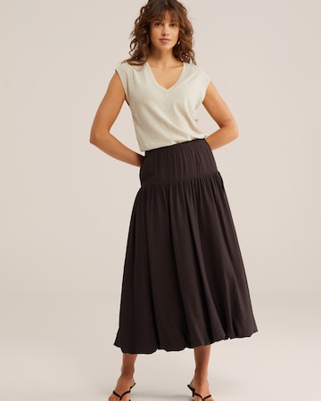 WE Fashion Топ в бежово