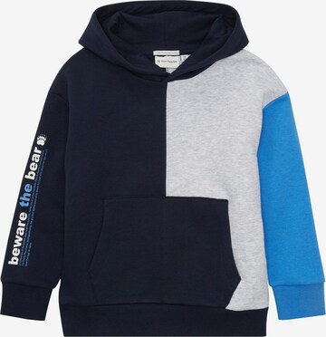 TOM TAILOR Sweatshirt in Blue: front