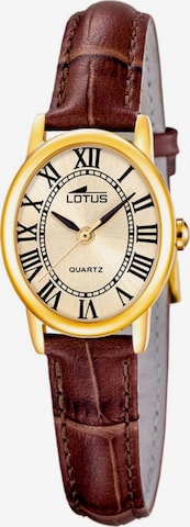Lotus Analoguhr 'Watch 2gether' in Gold: Vorderseite