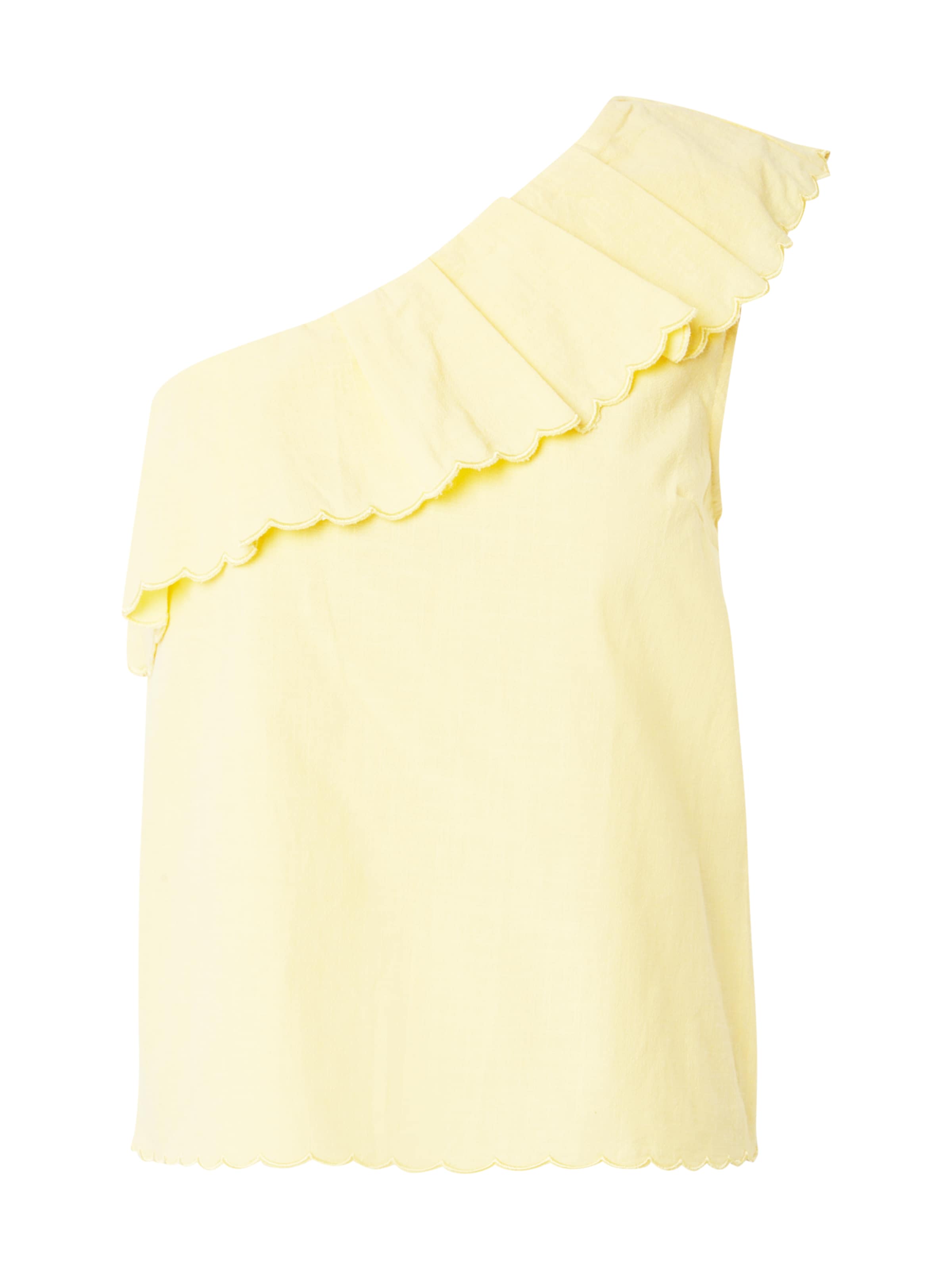 VILA Top 'VIFERNANDA' – žlutá: přední strana