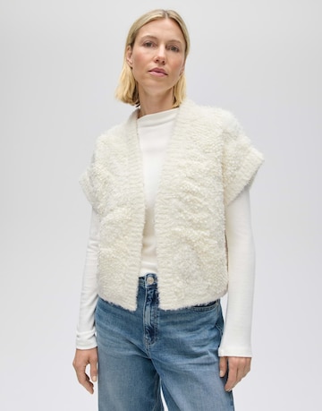 OPUS Strickweste 'Derei' in Beige: Vorderseite