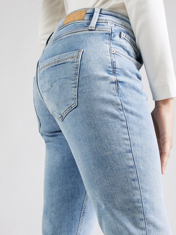 Coupe slim Jean 'Catie' QS en bleu