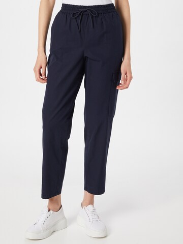 regular Pantaloni cargo di s.Oliver in blu: frontale