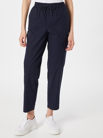 s.Oliver - regular Pantalón cargo en azul: frente