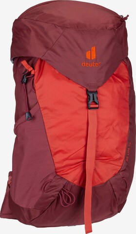 DEUTER Sports Backpack ' AC Lite 24 ' in Red: front