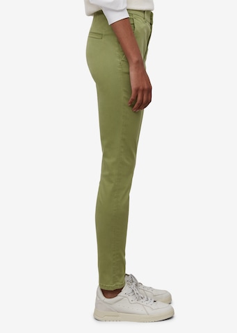 Coupe slim Pantalon chino Marc O'Polo en vert