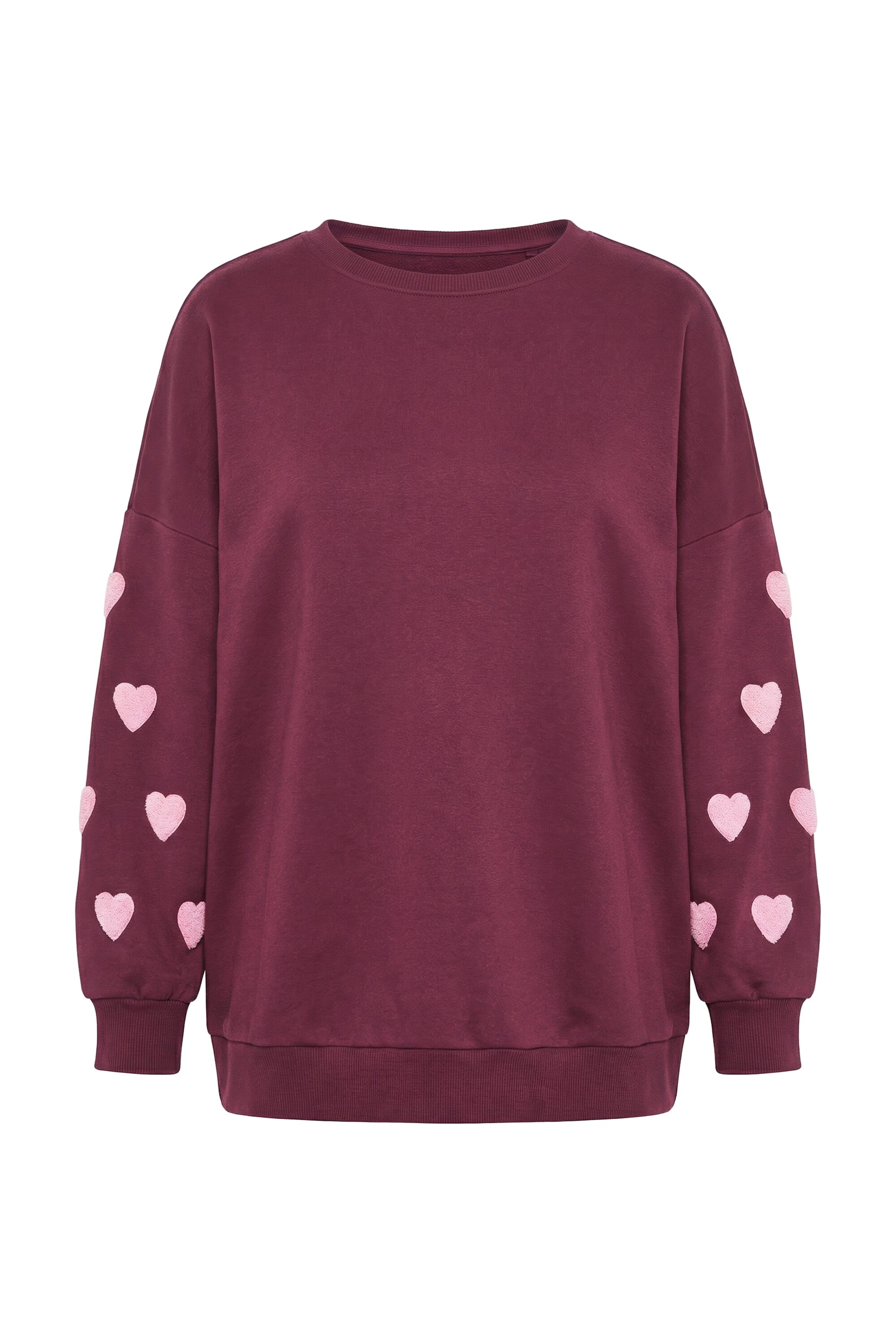 Studio Untold Sweatshirt in Lila: Vorderseite