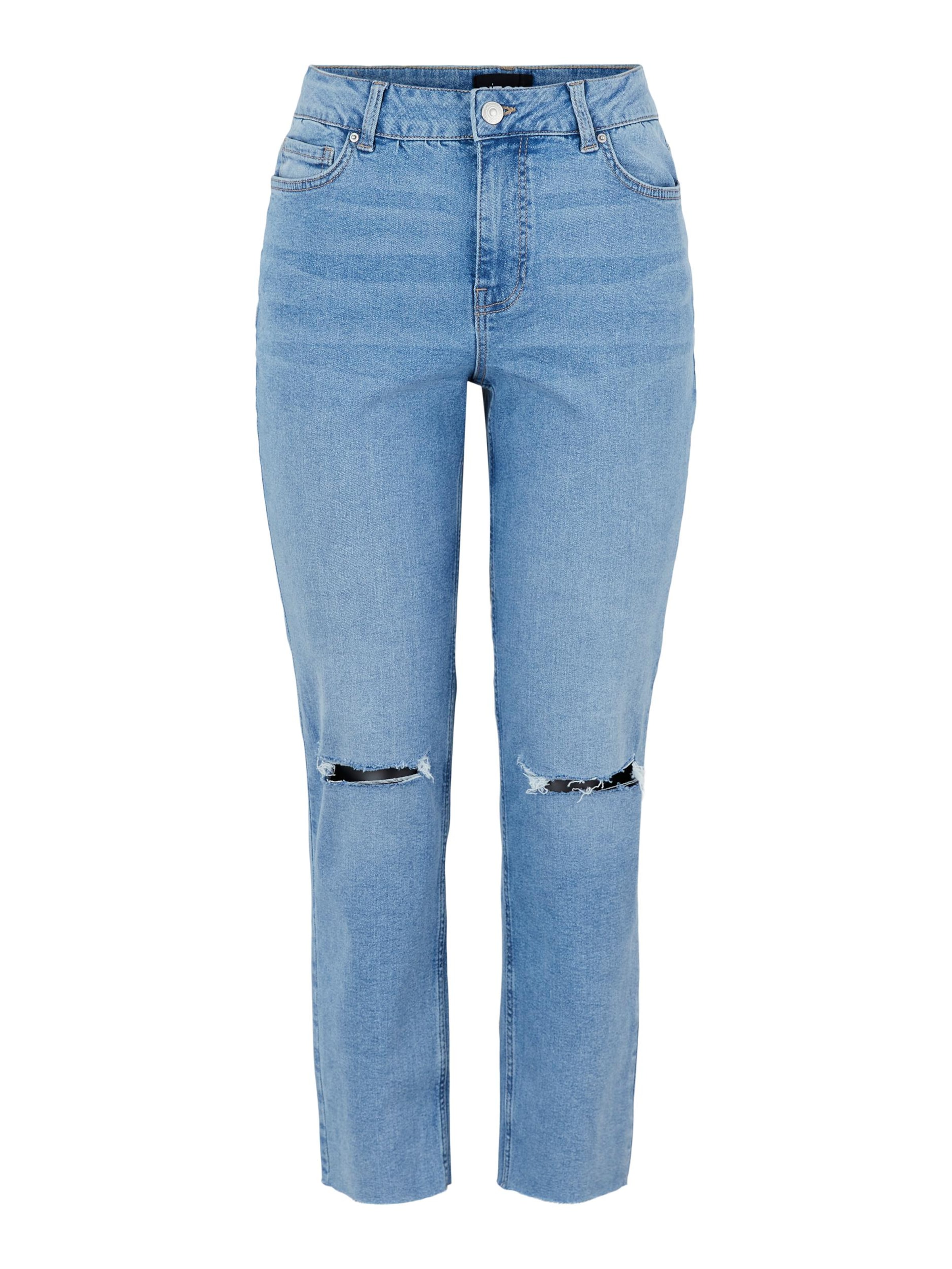 PIECES Loose fit Jeans 'Luna' in Blue: front