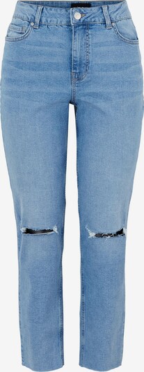 PIECES Jeans 'Luna' i blå denim / brun, Produktvy