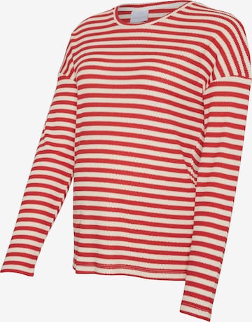 MAMALICIOUS - Camisa 'Silly' em vermelho: frente