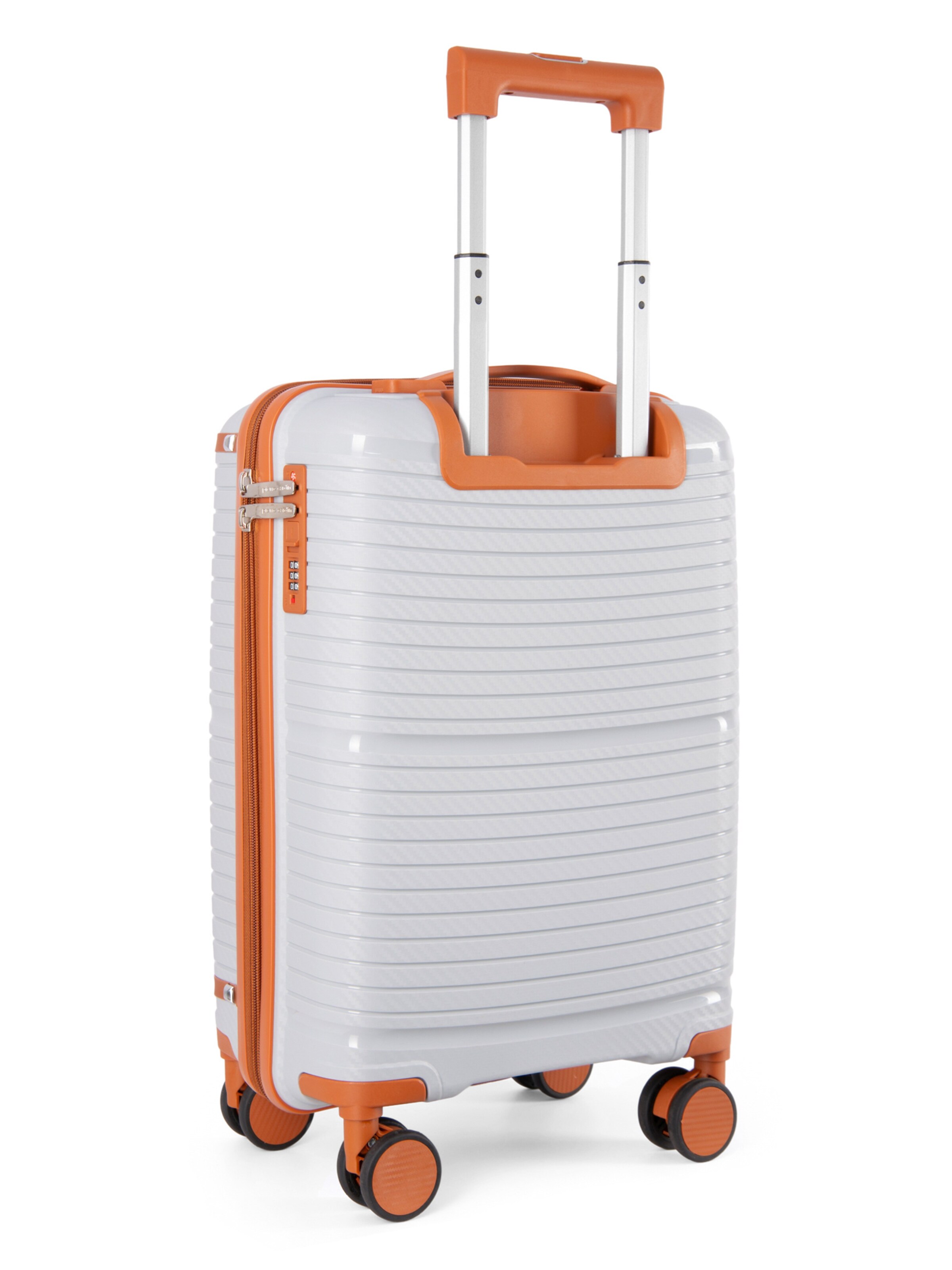 PIERRE CARDIN Koffer 'JOY' in Zilver