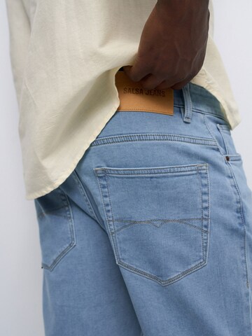 Salsa Jeans Loosefit Shorts Regular in Blau