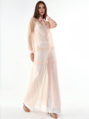 MSN Collection - Vestido de praia 'Vertuschungen' em rosa