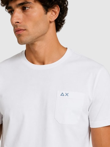 T-Shirt 'T36101' SUN68 en blanc