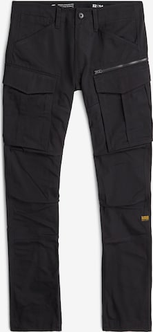 Effilé Pantalon cargo G-STAR en noir : devant