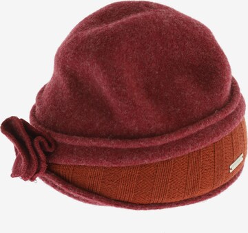 Seeberger Hat & Cap in One size in Red: front