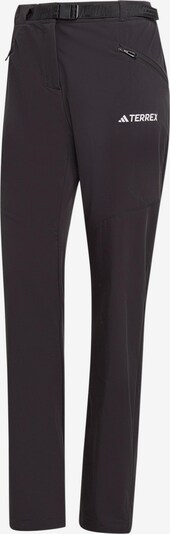Pantaloni outdoor 'Xperior' ADIDAS TERREX pe negru / alb murdar, Vizualizare produs