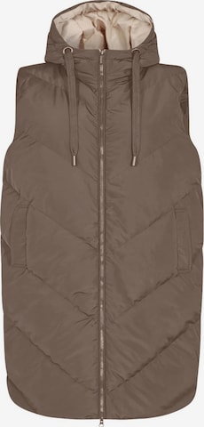 Soyaconcept Bodywarmer in Bruin: voorkant