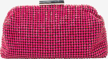 faina Clutch in Pink: front