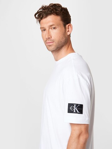 Calvin Klein Jeans - Camiseta en blanco