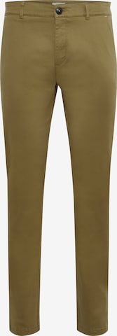 !Solid Regular Chino Pants 'Raul' in Green: front