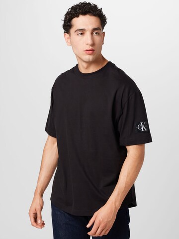 Calvin Klein Jeans Shirt in Black: front