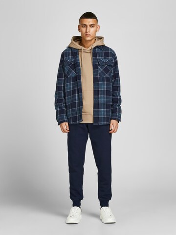 JACK & JONES Tapered Nadrág 'Gordon Star' - kék