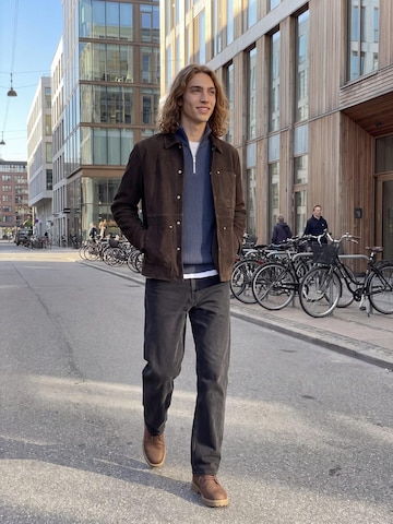 JACK & JONES Свитер 'JJEDover' в Синий