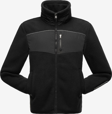 STONE HARBOUR Athletic Fleece Jacket in Black