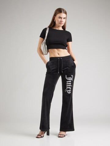 Juicy Couture Flared Broek 'LAYLA' in Zwart