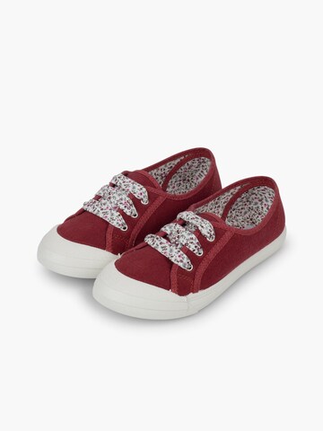 Baskets Pisamonas en rouge