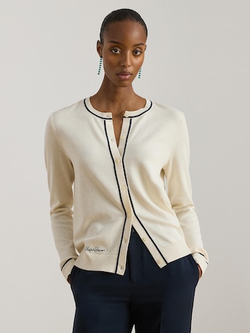 Lauren Ralph Lauren Strickjacke in Beige: Vorderseite