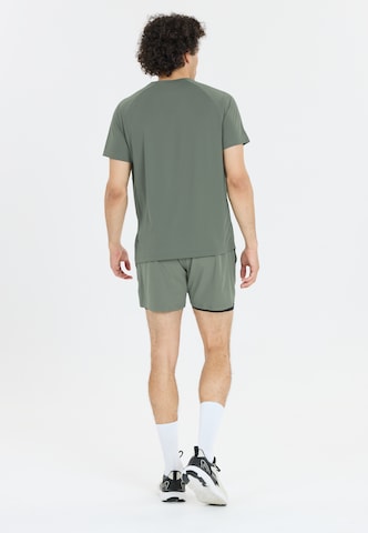 ENDURANCE Regular Sportshorts 'Kros' in Grün