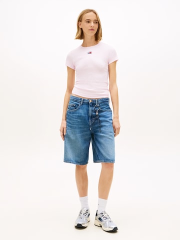 Tommy Jeans Футболка в Ярко-розовый