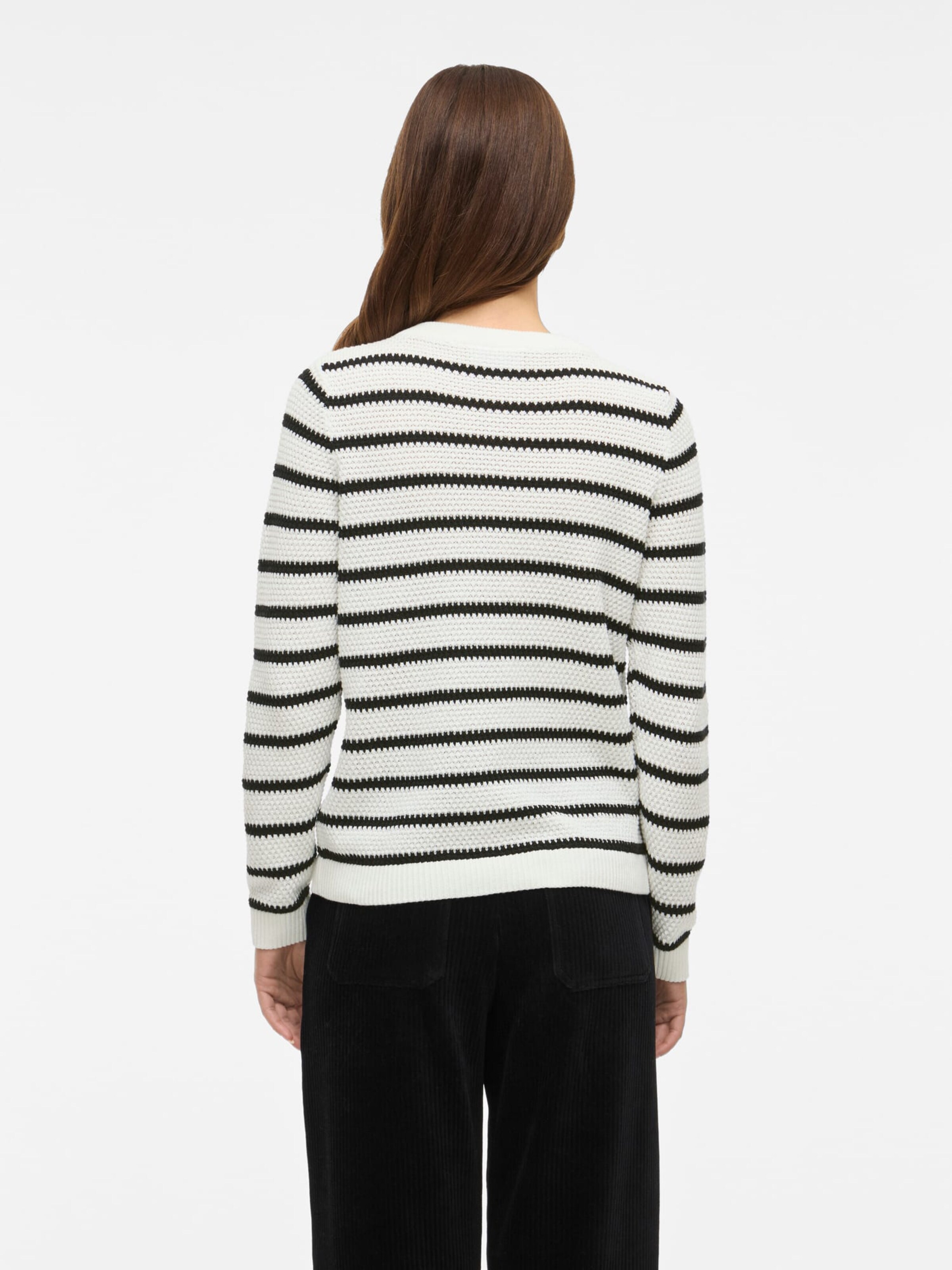 VILA Gebreid vest 'Dalo' in Wit