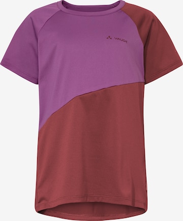VAUDE Performance shirt 'Moab II' in Red: front