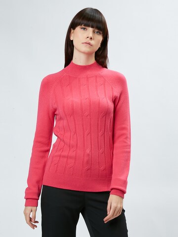 Influencer Sweater in Pink: front